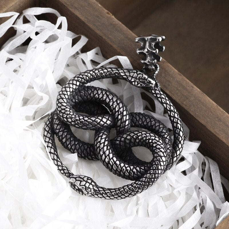 Double Snake Pendant