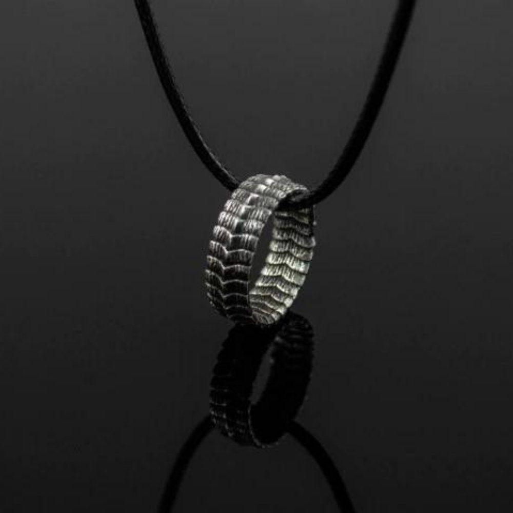 Dragon Scales Eternity Ring - Chrome Cult