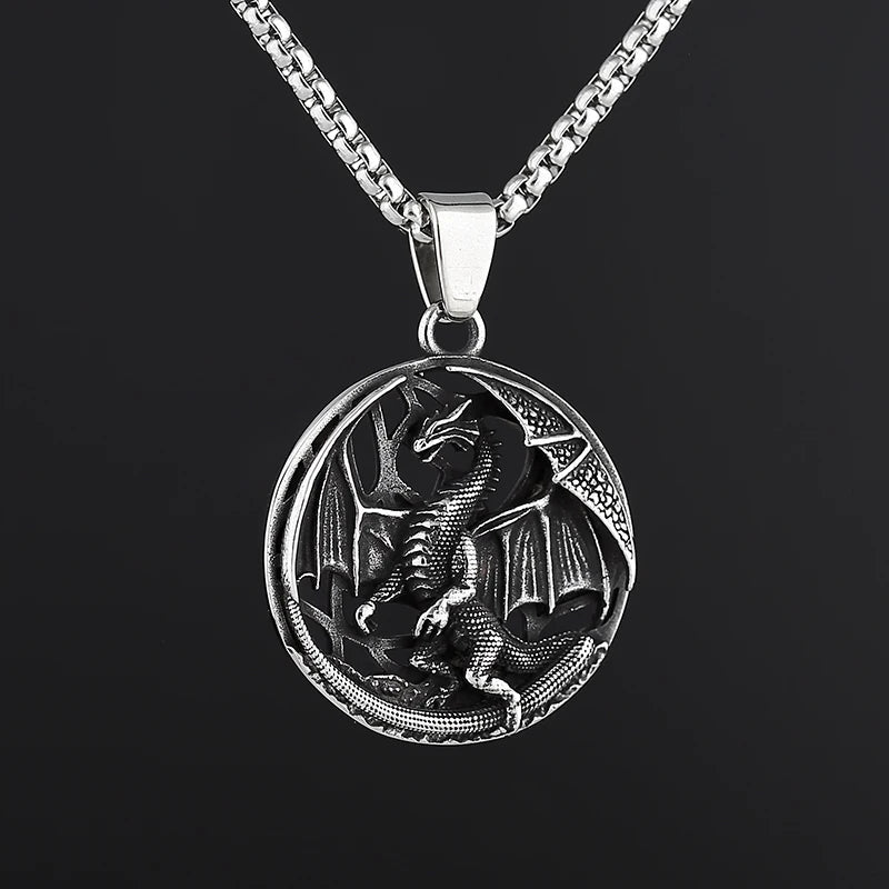 Dragons Lair Pendant - Chrome Cult