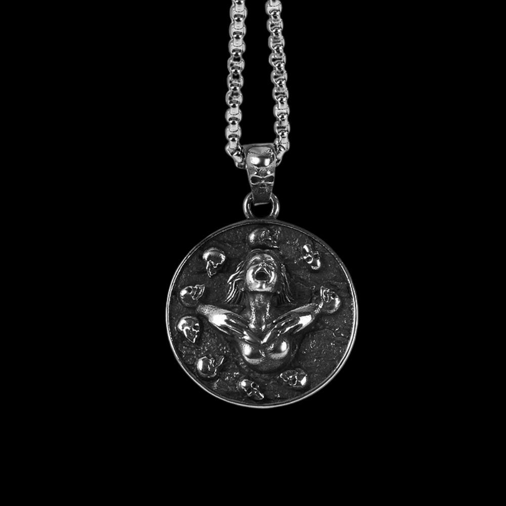 Evil Dead Pendant - Chrome Cult