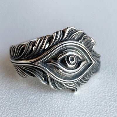 Eye Feather Ring