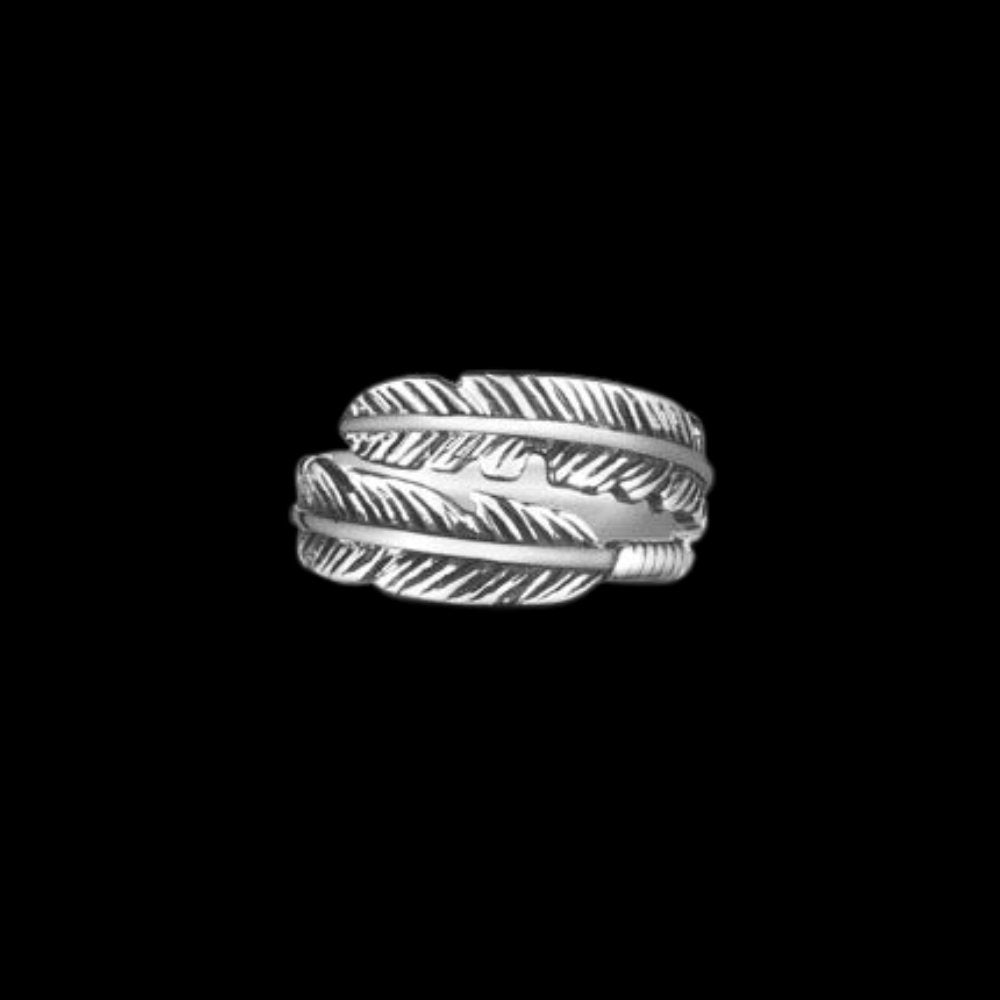 Feather Ring - Chrome Cult