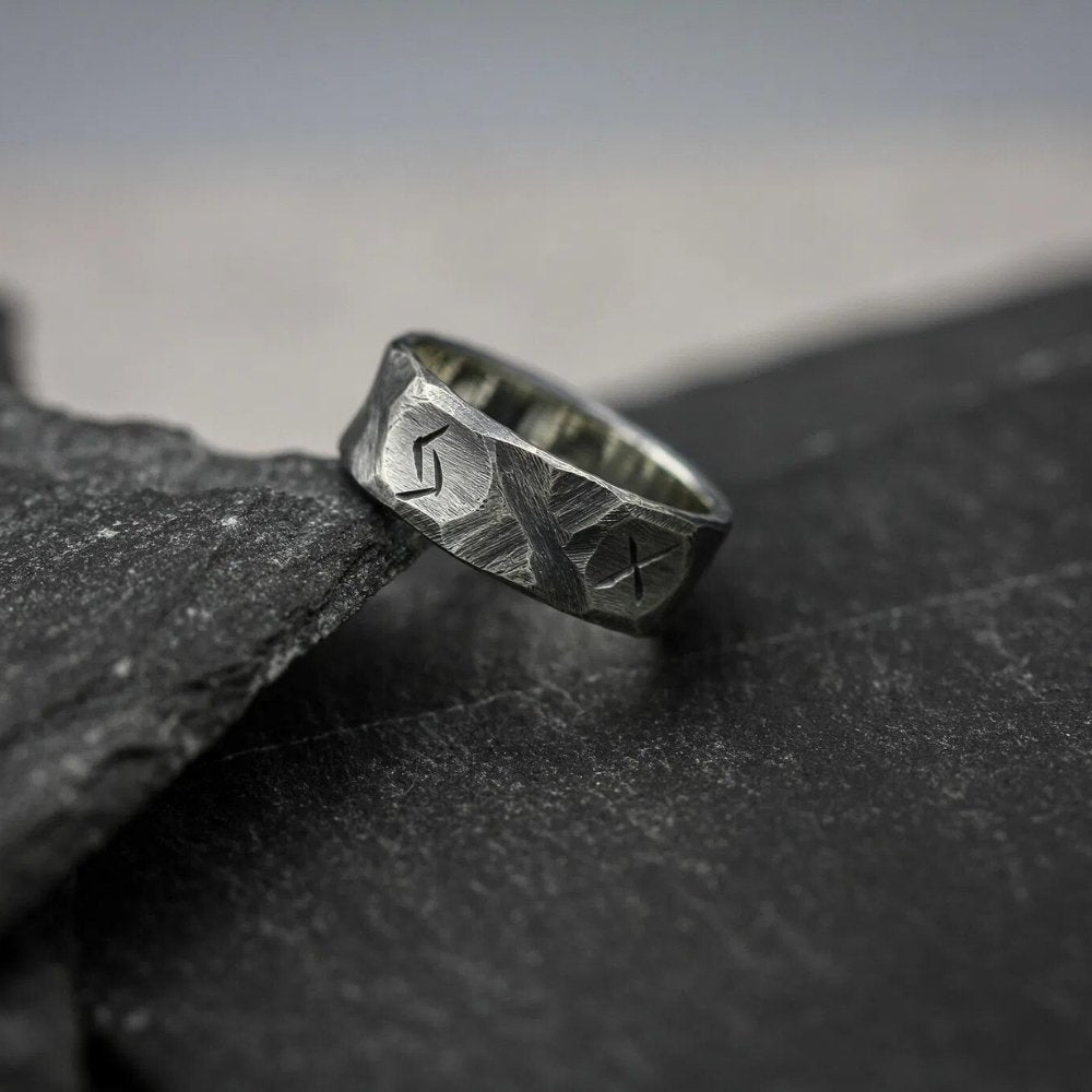 Fossil Rune Ring