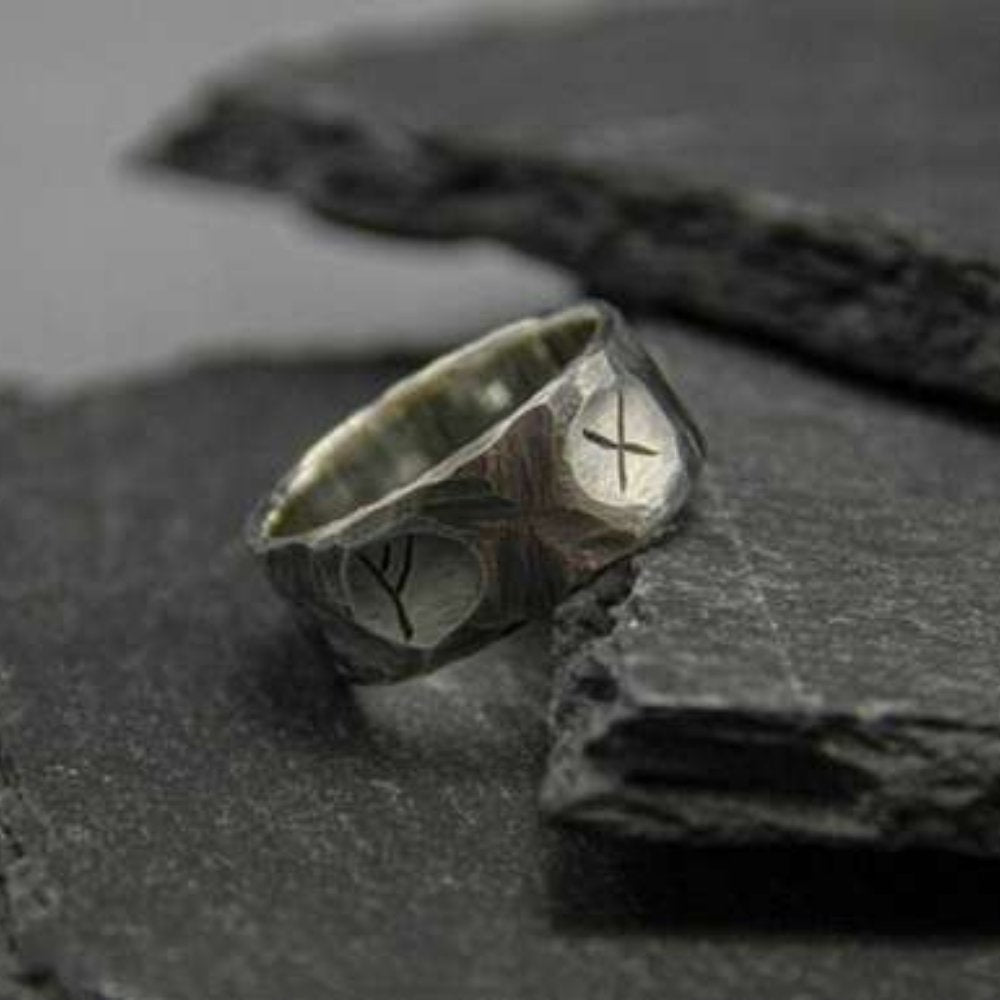 Fossil Rune Ring