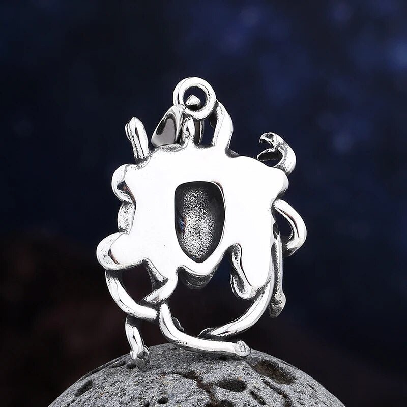 Gaze Of Medusa Pendant - Chrome Cult