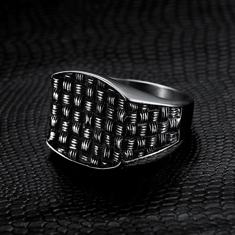 Geometry Mesh Ring - Chrome Cult