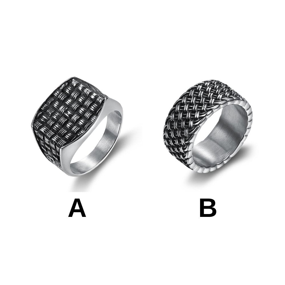 Geometry Mesh Ring - Chrome Cult