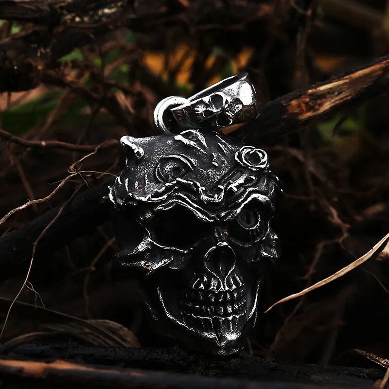 Ghost Rider Pendant - Chrome Cult