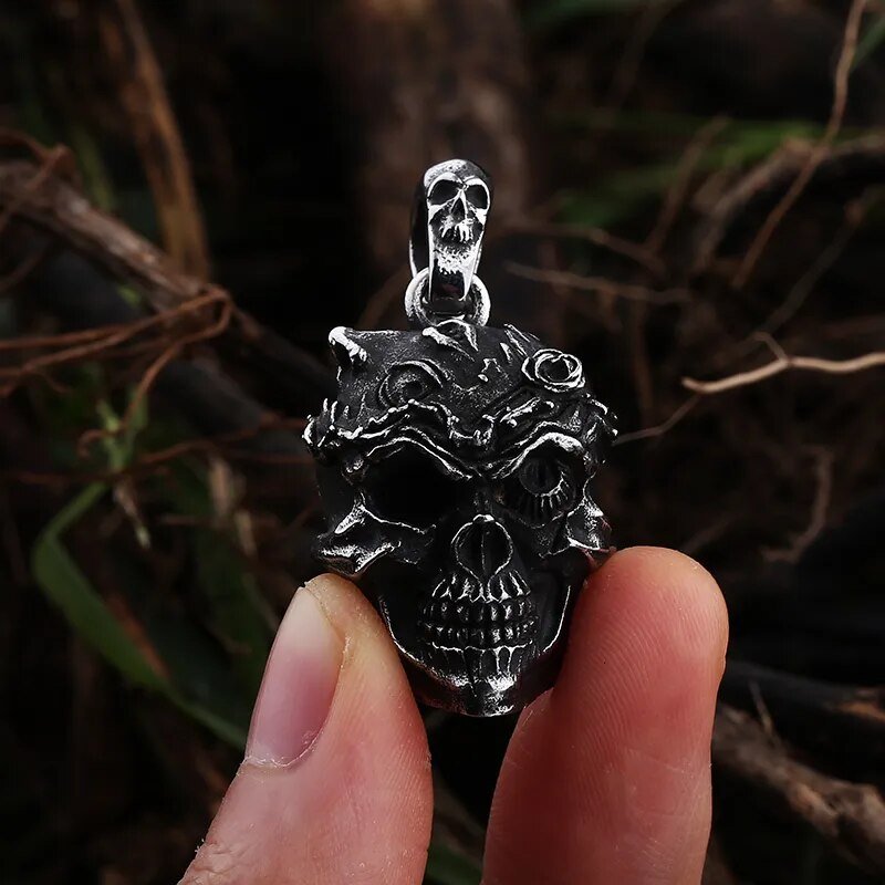 Ghost Rider Pendant - Chrome Cult