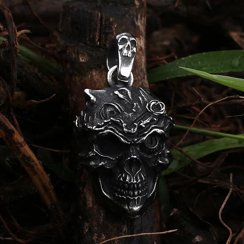Ghost Rider Pendant - Chrome Cult