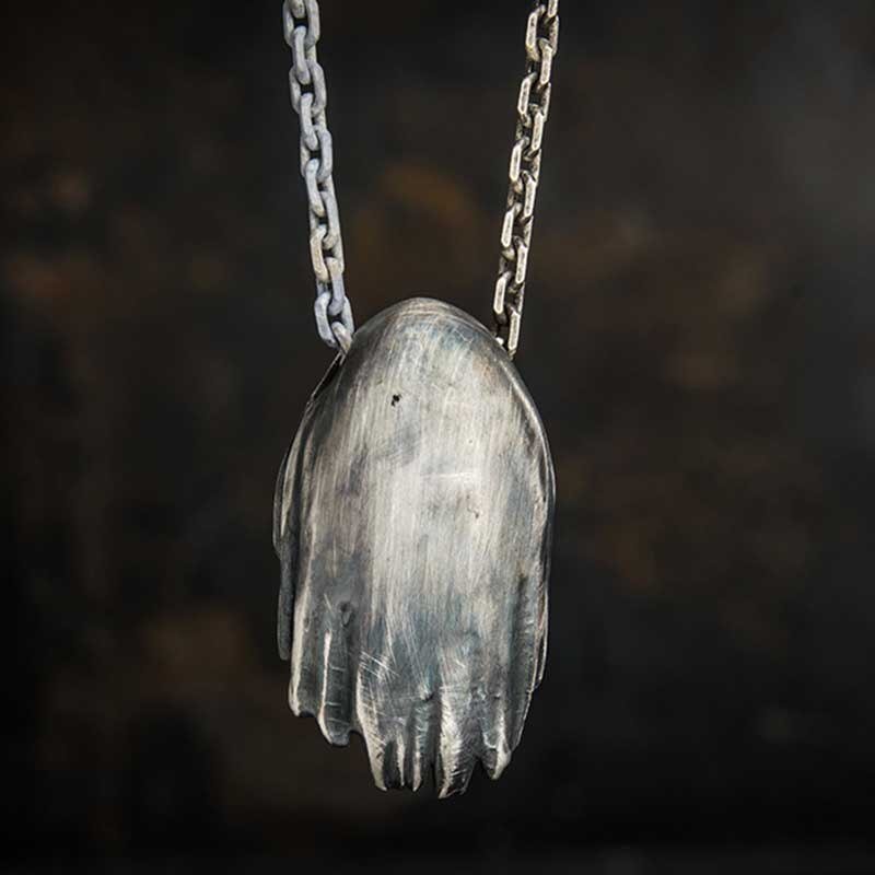 Grim Reaper Skull Pendant