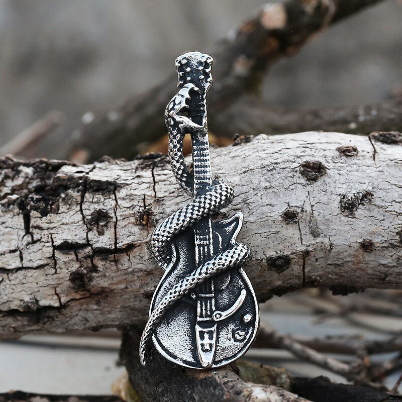 Guitar Snake Pendant