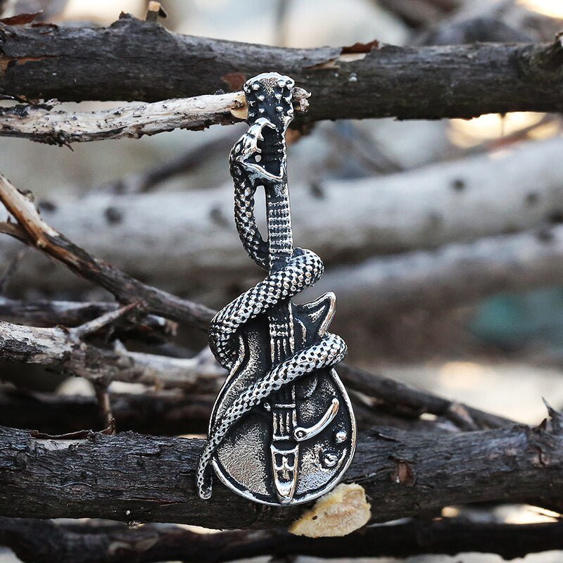 Guitar Snake Pendant