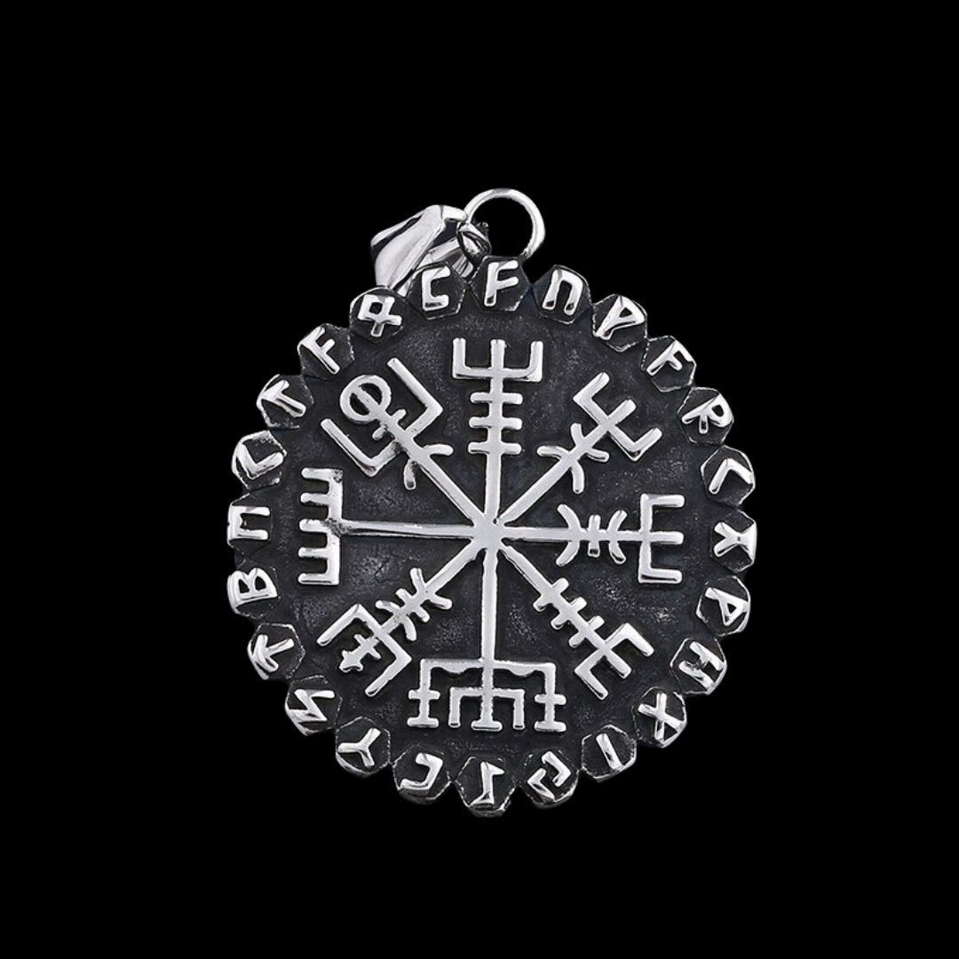 Helm Of Awe Pendant - Chrome Cult