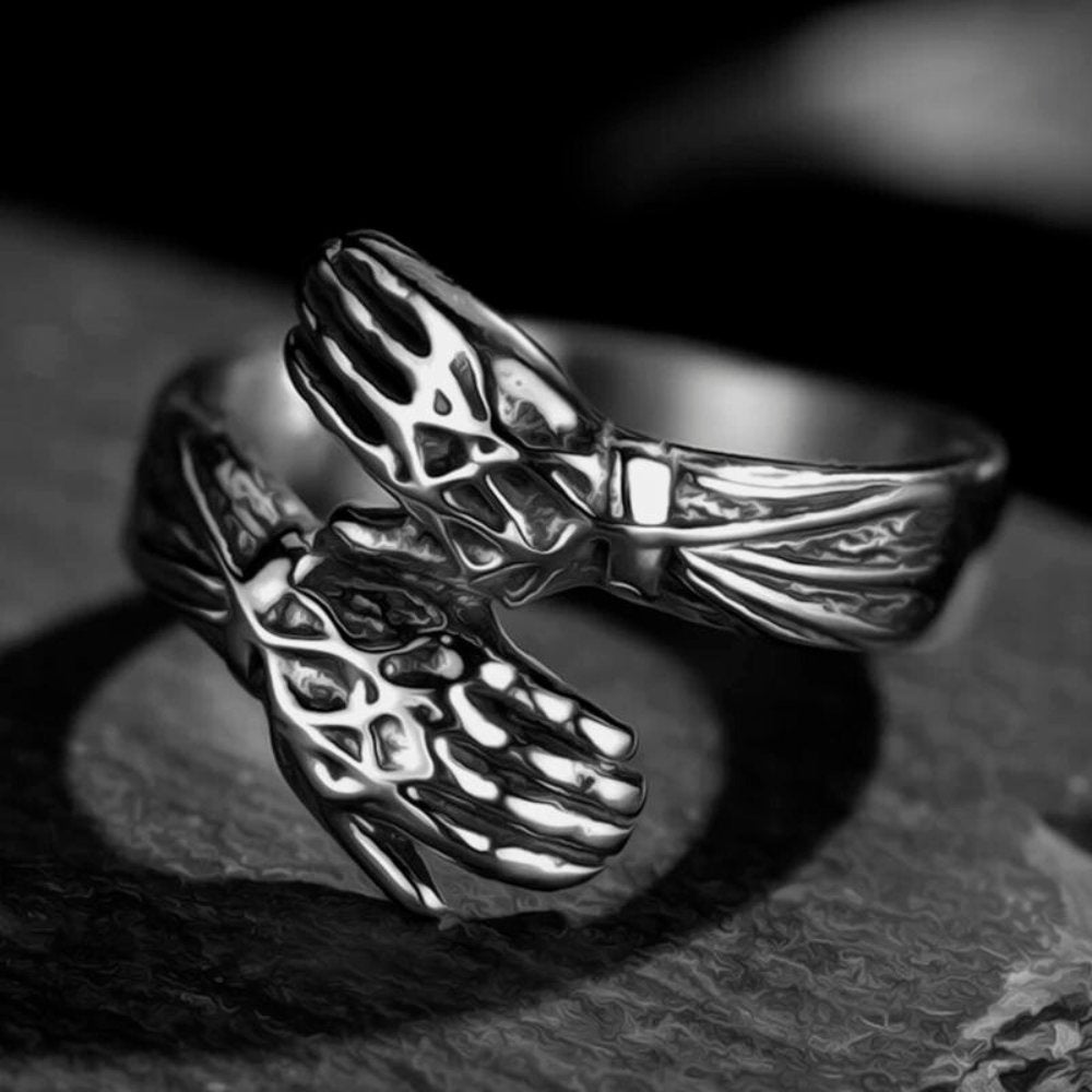 Hug Of Love Ring - Chrome Cult