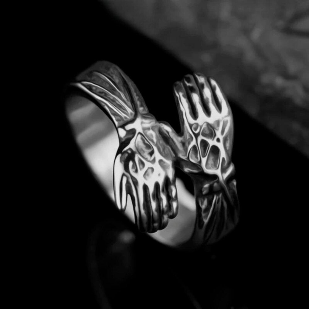 Hug Of Love Ring - Chrome Cult