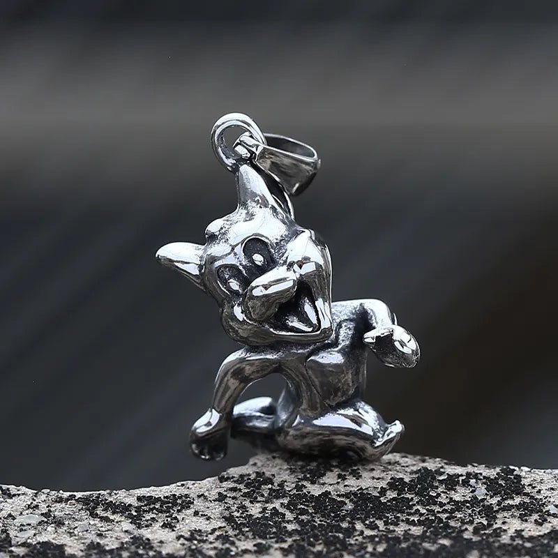Jerry The Mouse Pendant - Chrome Cult