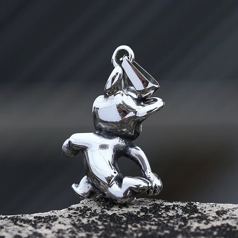 Jerry The Mouse Pendant - Chrome Cult