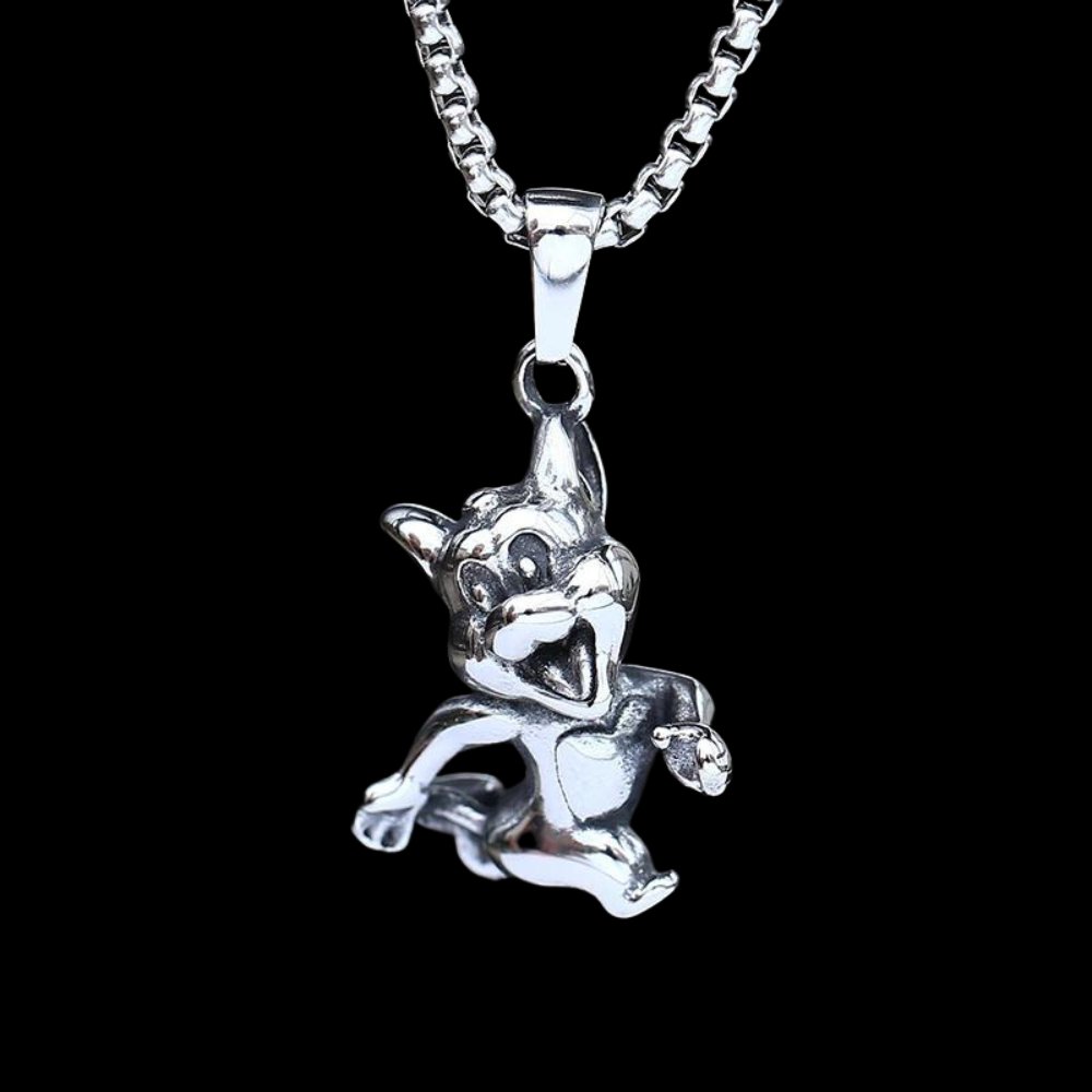 Jerry The Mouse Pendant - Chrome Cult