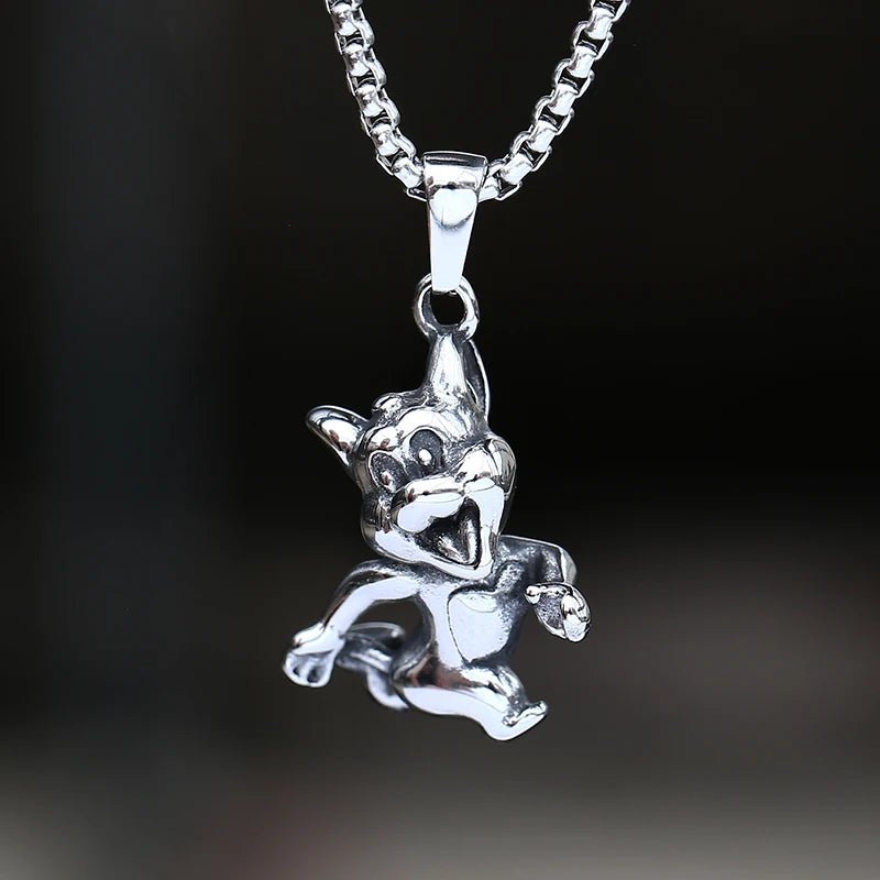 Jerry The Mouse Pendant - Chrome Cult
