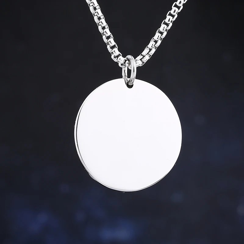 Jesus Blood Of The Lamb Pendant - Chrome Cult