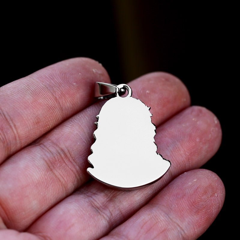 Jesus Piece Pendant - Chrome Cult