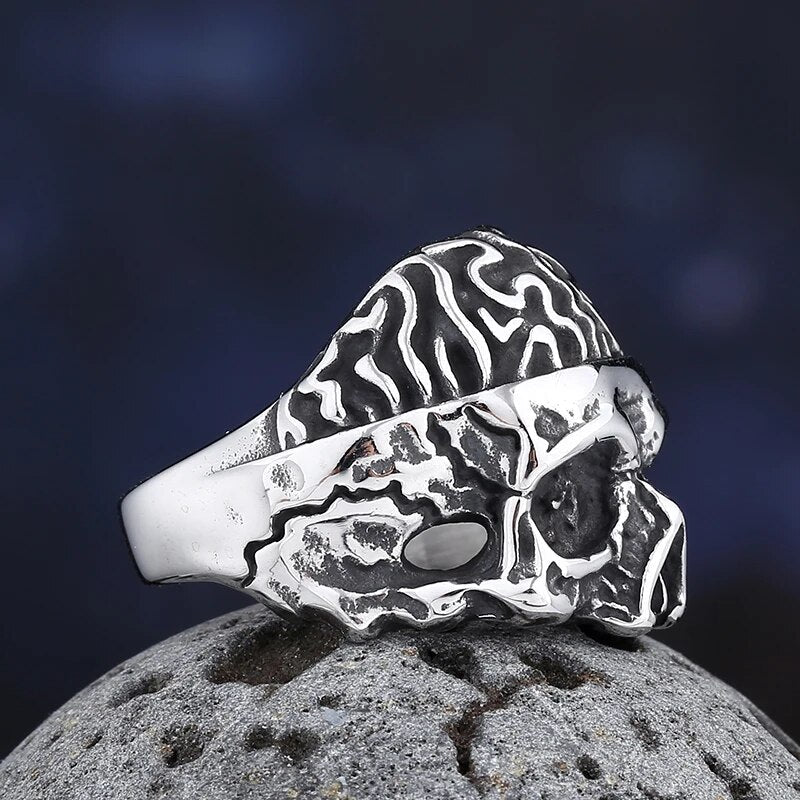 Mars Attacks Martian Ring | Stainless Steel Gothic Punk Biker