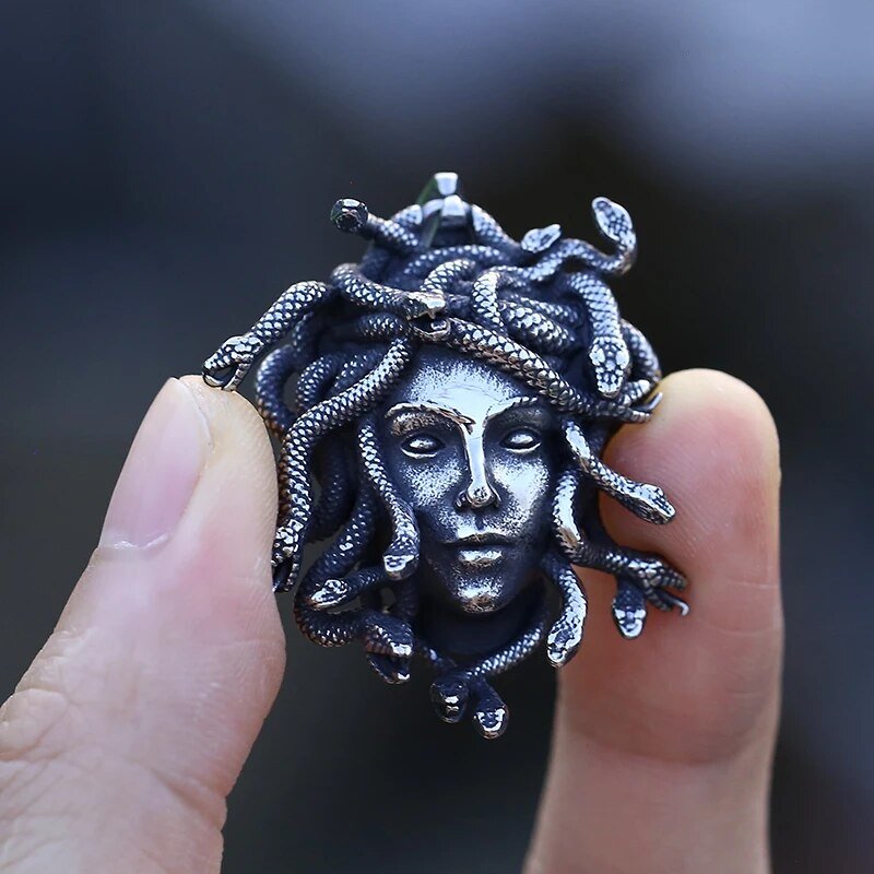 Medusa Pendant - Chrome Cult