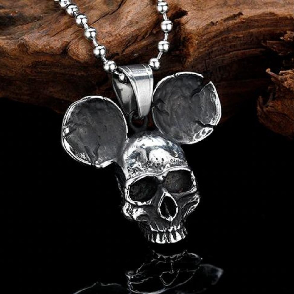 Mickey Skull Pendant