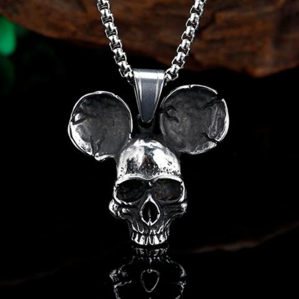 Mickey Skull Pendant