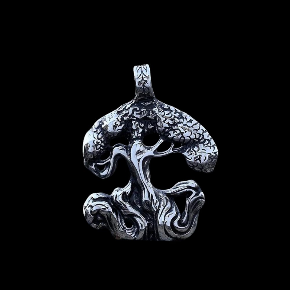 Moringa The Tree Of Life Pendant - Chrome Cult