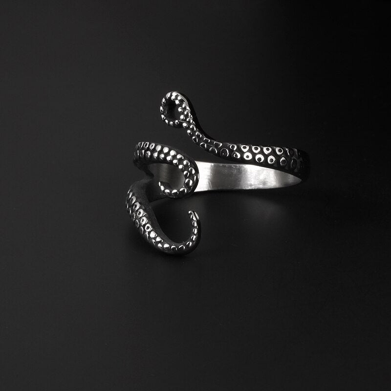 Octopus Arms Ring - Chrome Cult