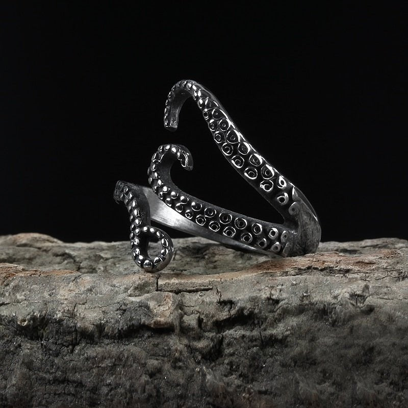 Octopus Arms Ring - Chrome Cult