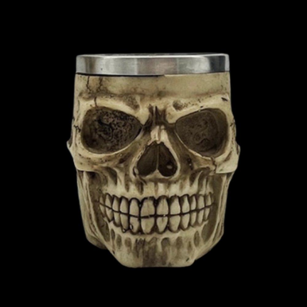 Ossuary Skull Mug - Chrome Cult