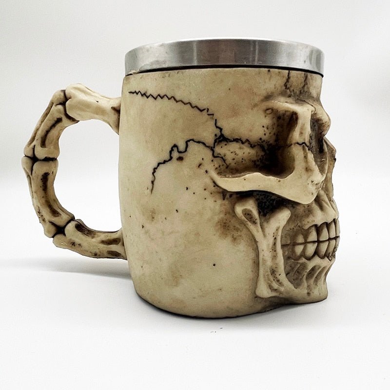 Ossuary Skull Mug - Chrome Cult