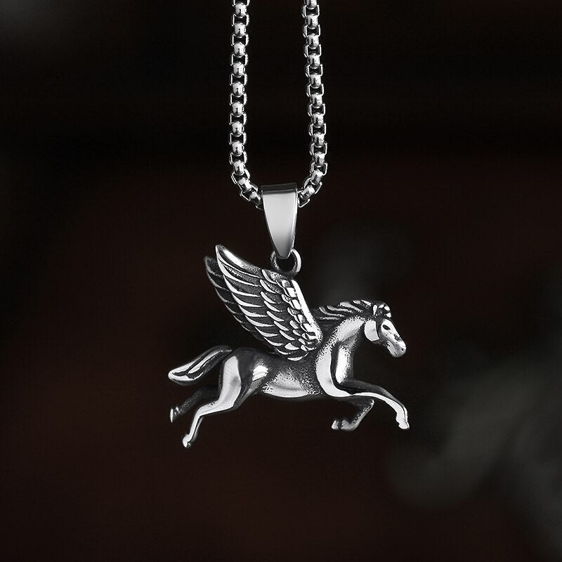 Pegasus Pendant - Chrome Cult