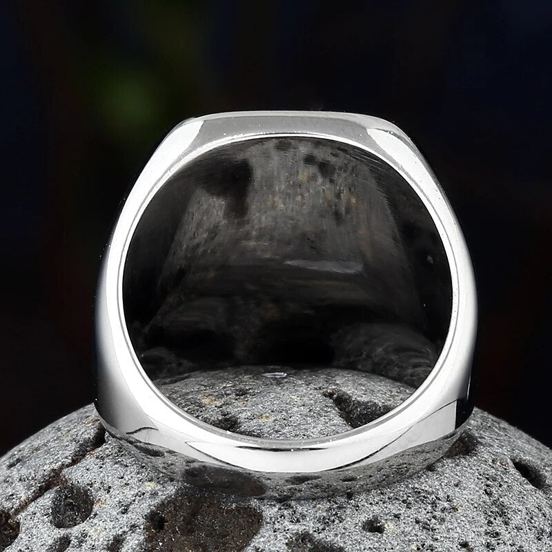 Rainy Nights Gem Ring - Chrome Cult