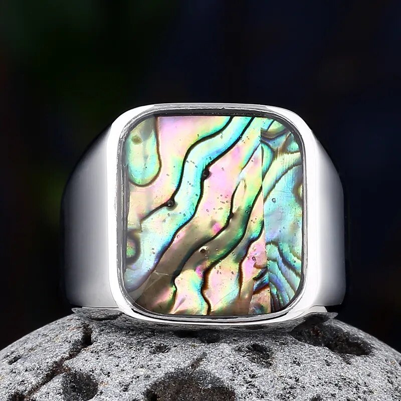 Rainy Nights Gem Ring - Chrome Cult