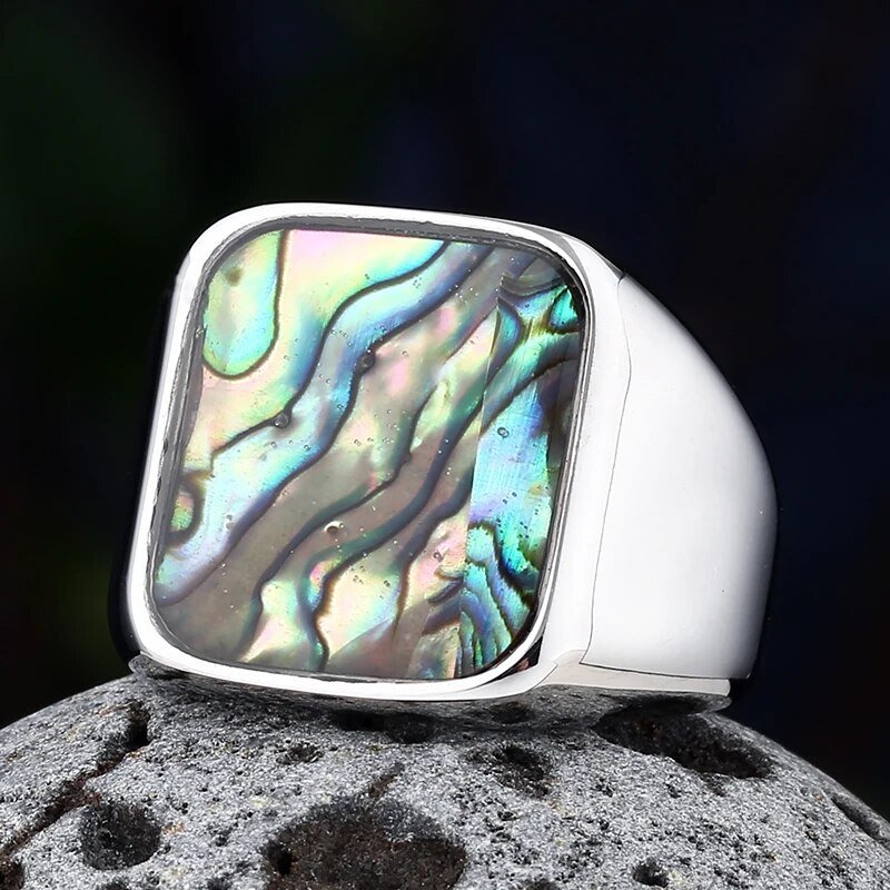 Rainy Nights Gem Ring - Chrome Cult
