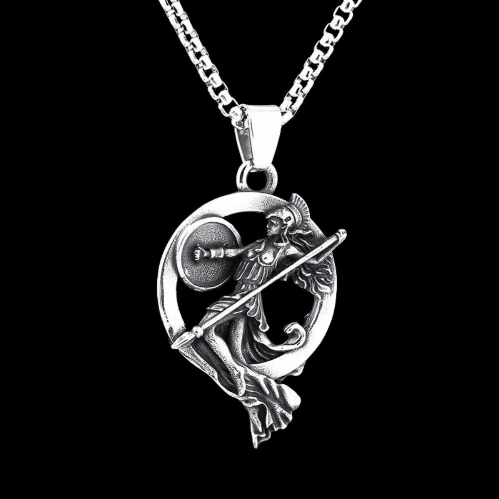 Roman Legionary Warrior Pendant - Chrome Cult