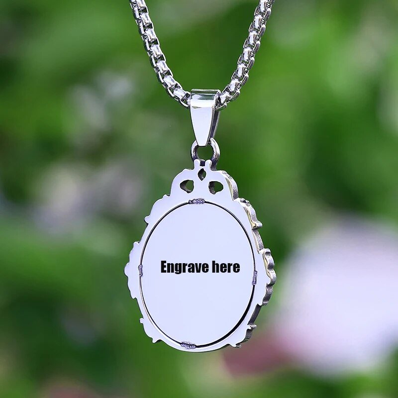Saint Michael Pendant - Chrome Cult