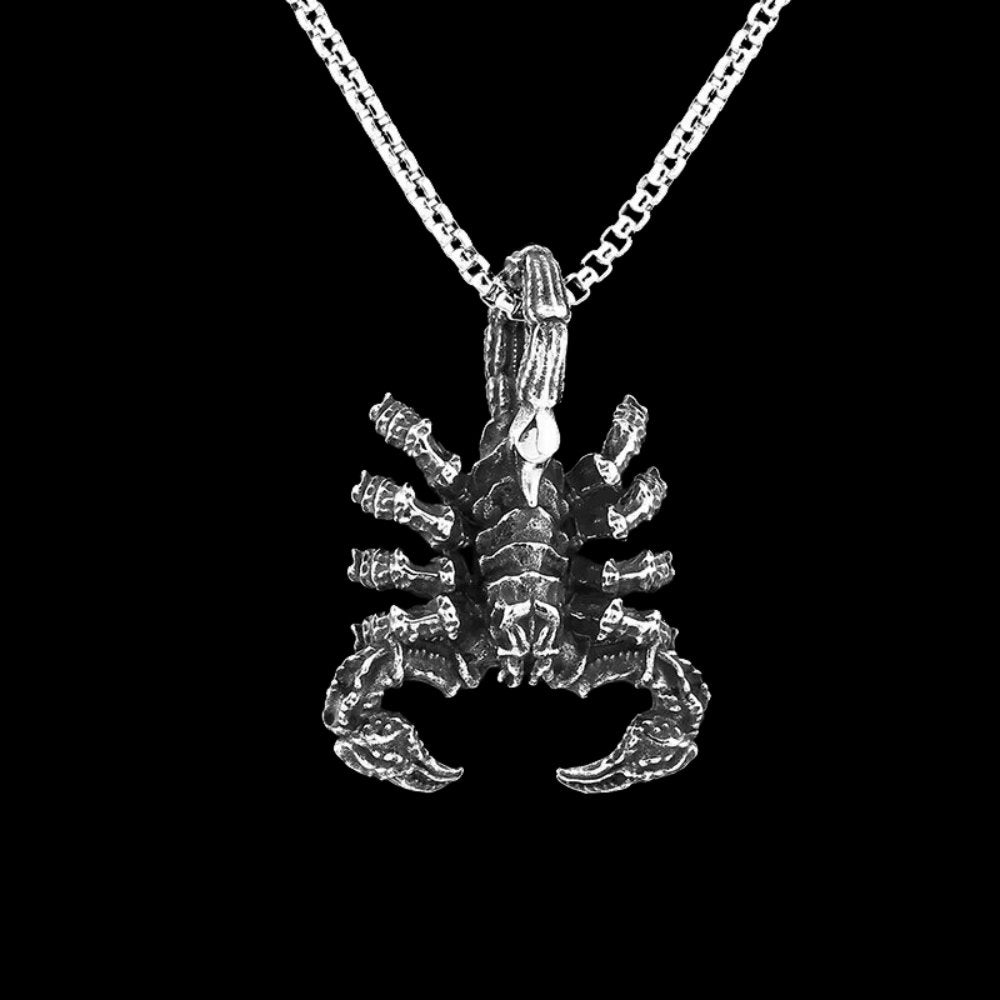 Scorpion King Pendant - Chrome Cult