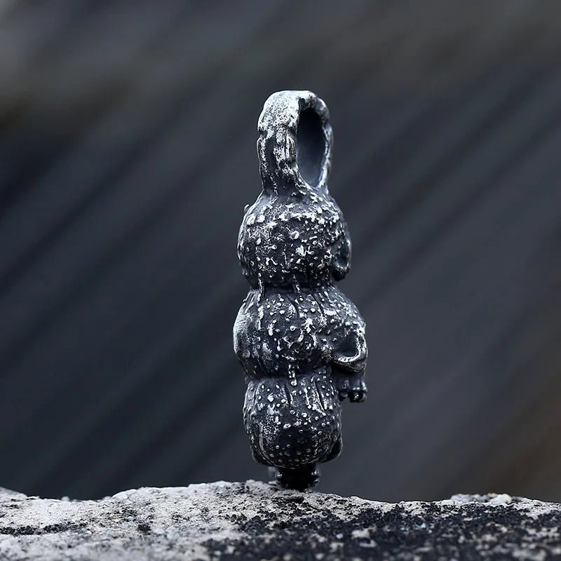 Skulls Of The Triplets Pendant - Chrome Cult