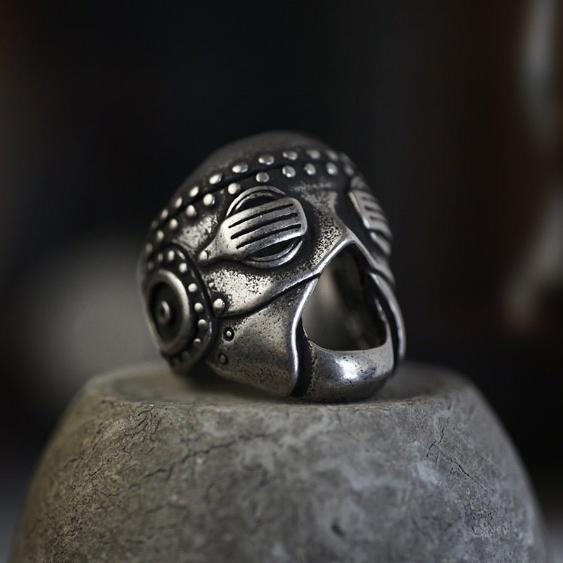Slipknot Sid Wilson Mask Ring - Chrome Cult