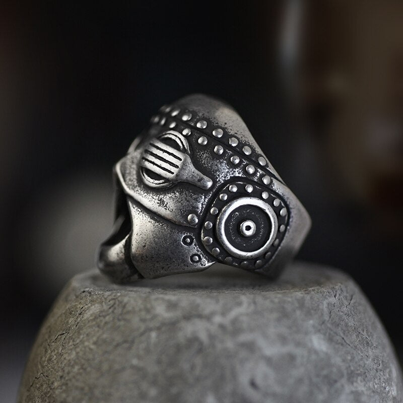 Slipknot Sid Wilson Mask Ring - Chrome Cult