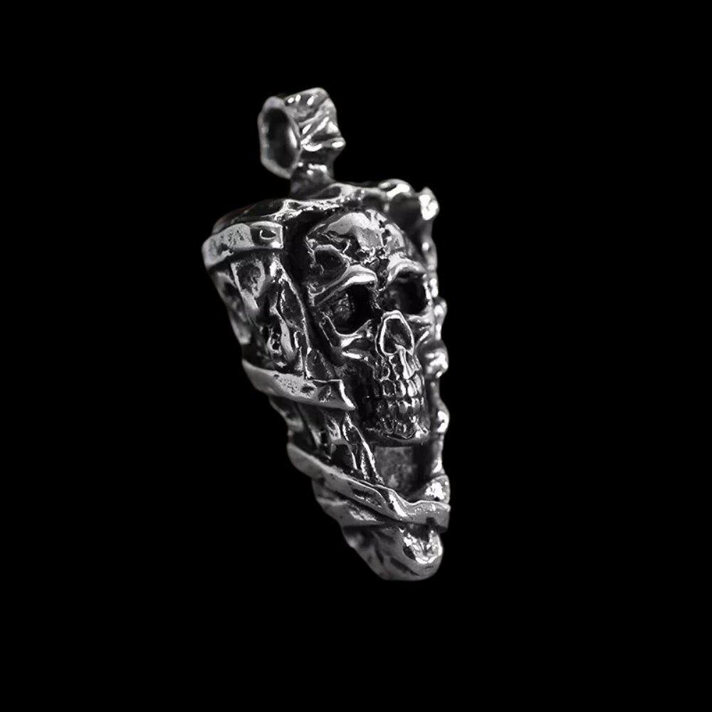 Spear Of The Skull Pendant - Chrome Cult