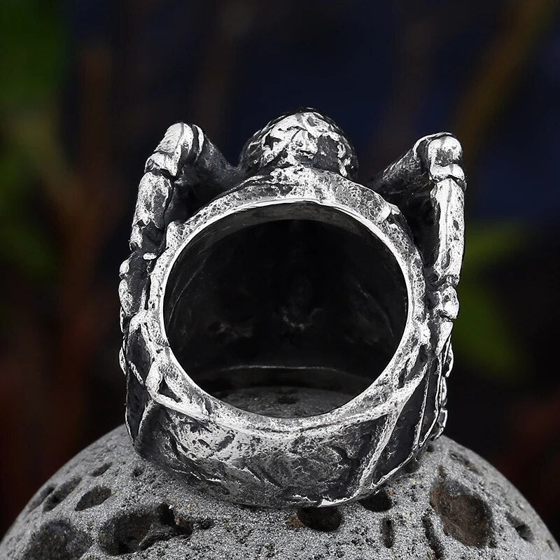 Tarantula Spider Ring - Chrome Cult