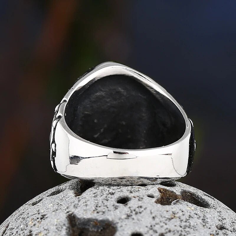 The Anchor Of The Black Pearl Ring - Chrome Cult
