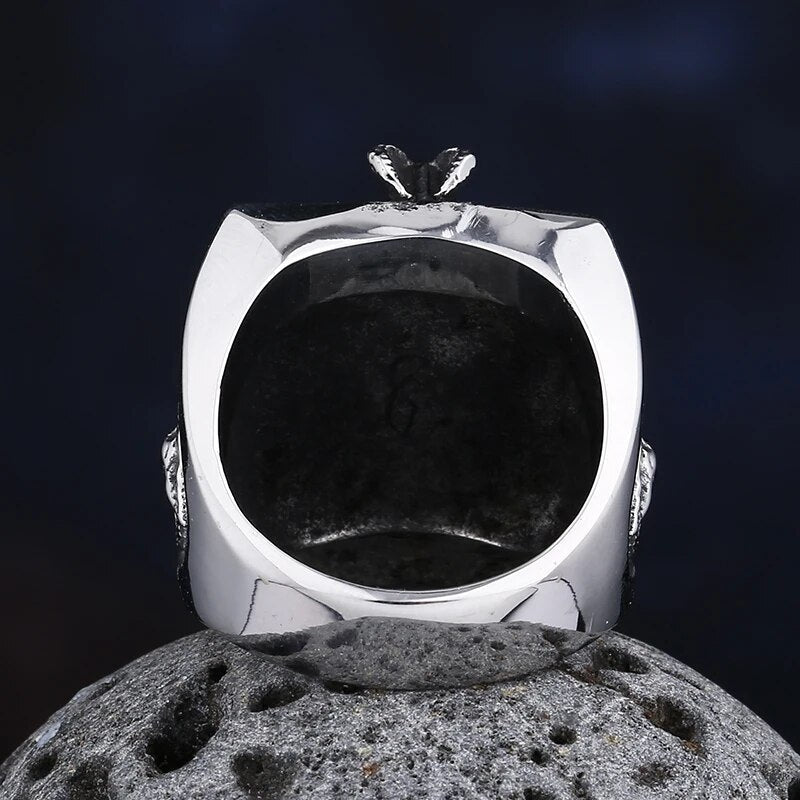 The Devil Made Me Do It Ring – Chrome Cult