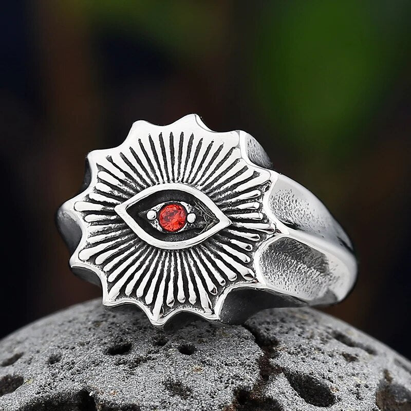 The Devil See's All Ring - Chrome Cult